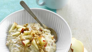 Steel Cut Oats with Apples