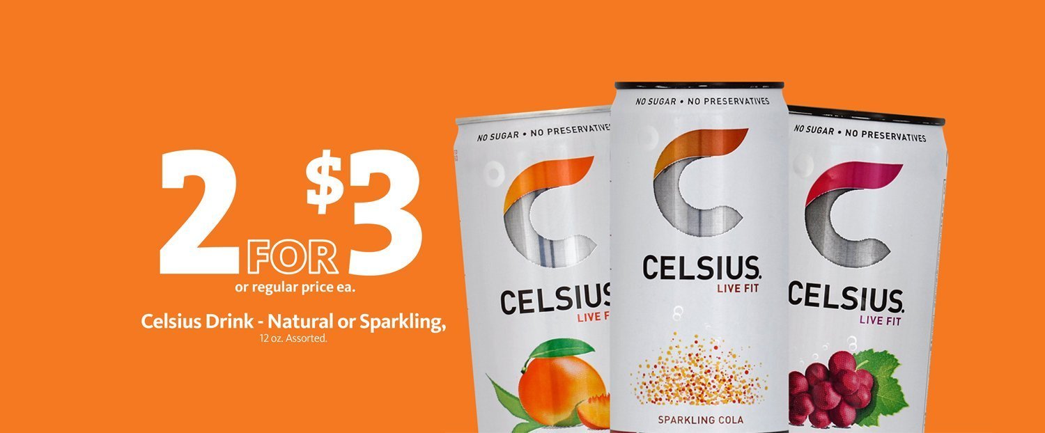 Express - Celsius Drink 2/$3