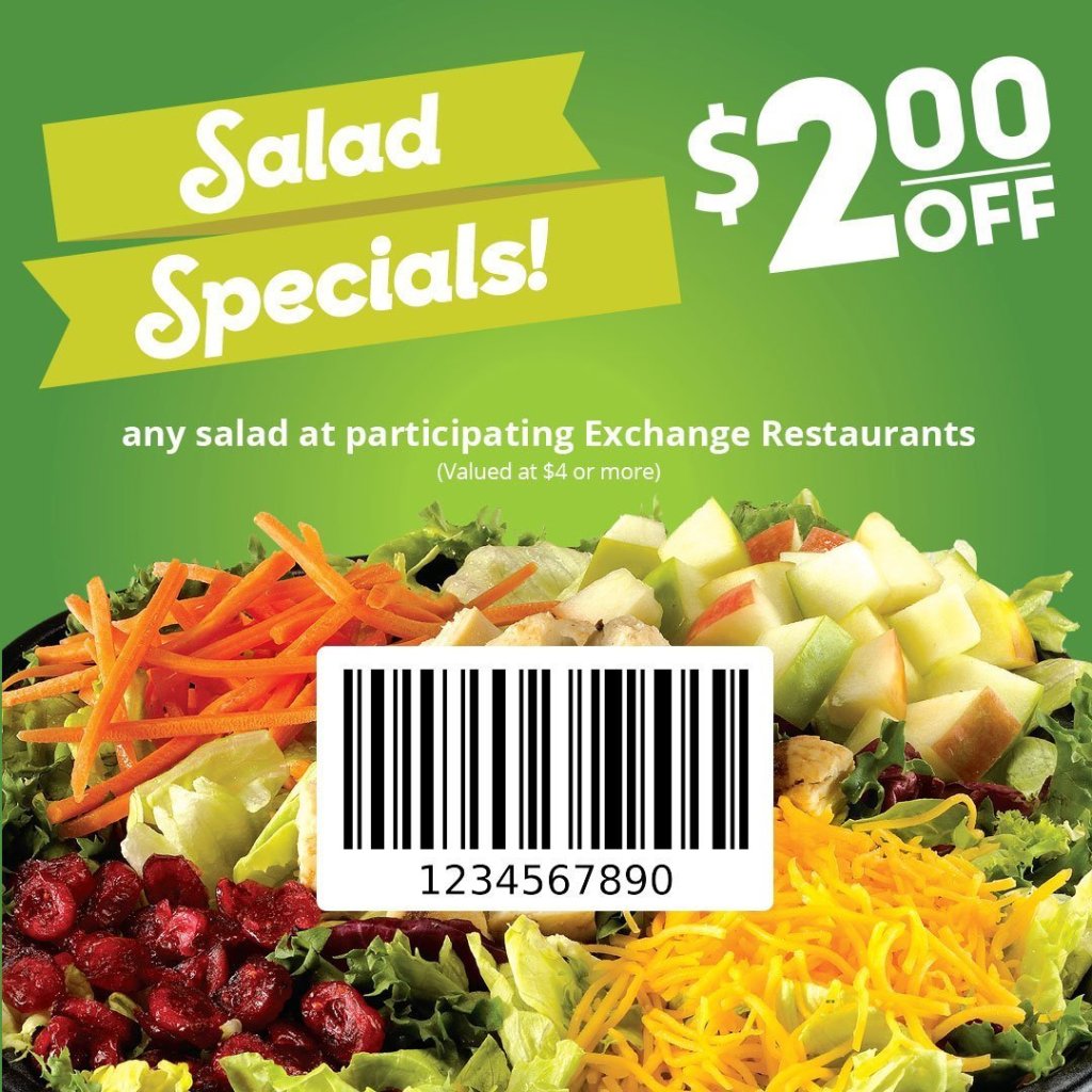 Salad Special – $2 Off