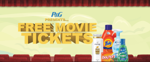 P&G Free Movie Tickets