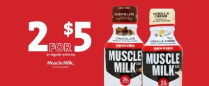 Express - Muscle Milk 2/$5