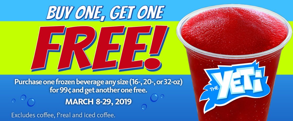 Express BOGO Free Frozen Beverage