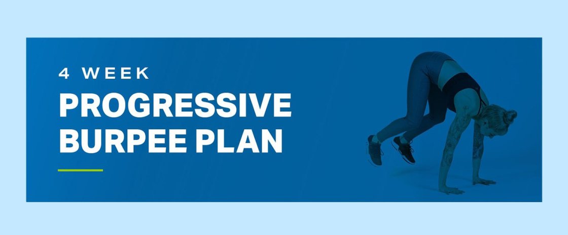 4-Week Progressive Burpee Plan