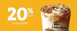 Express - Iced Coffee 20% Off