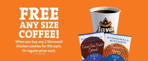 Express - Free Coffee with Purchase of Two Stonewall Kitchen Cookies