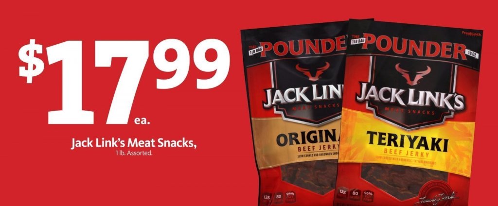 Jack Link’s Jerky $17.99