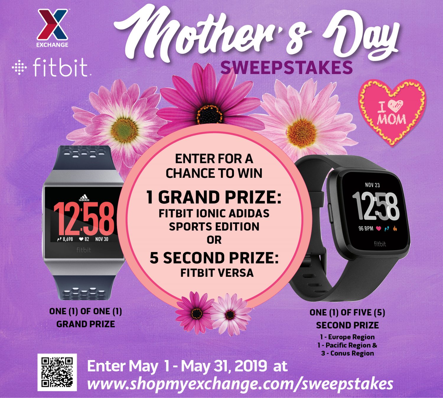 FitBit Mothers Day Sweepstakes