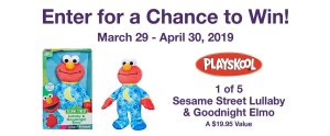 MOMC Sesame Street Lullaby Elmo Sweepstakes