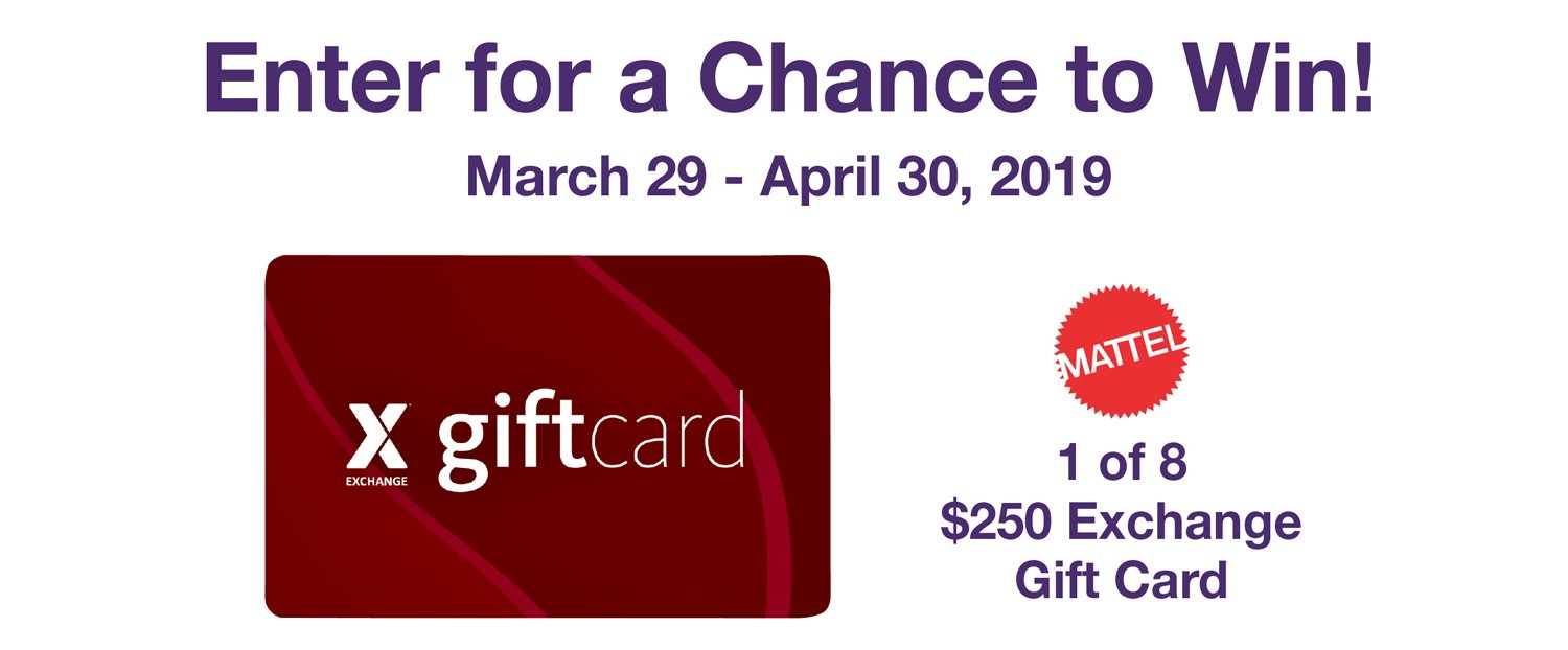 MOMC Mattel Gift Card Sweepstakes