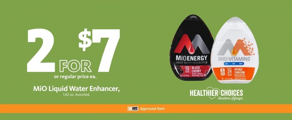 Express: MiO Liquid Water Enhancer 2/$7
