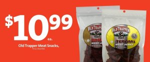 Express - Old Trapper Beef Jerky $10.99