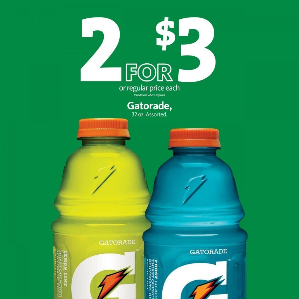 Express - Gatorade 2/$3