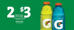 Express - Gatorade 2/$3