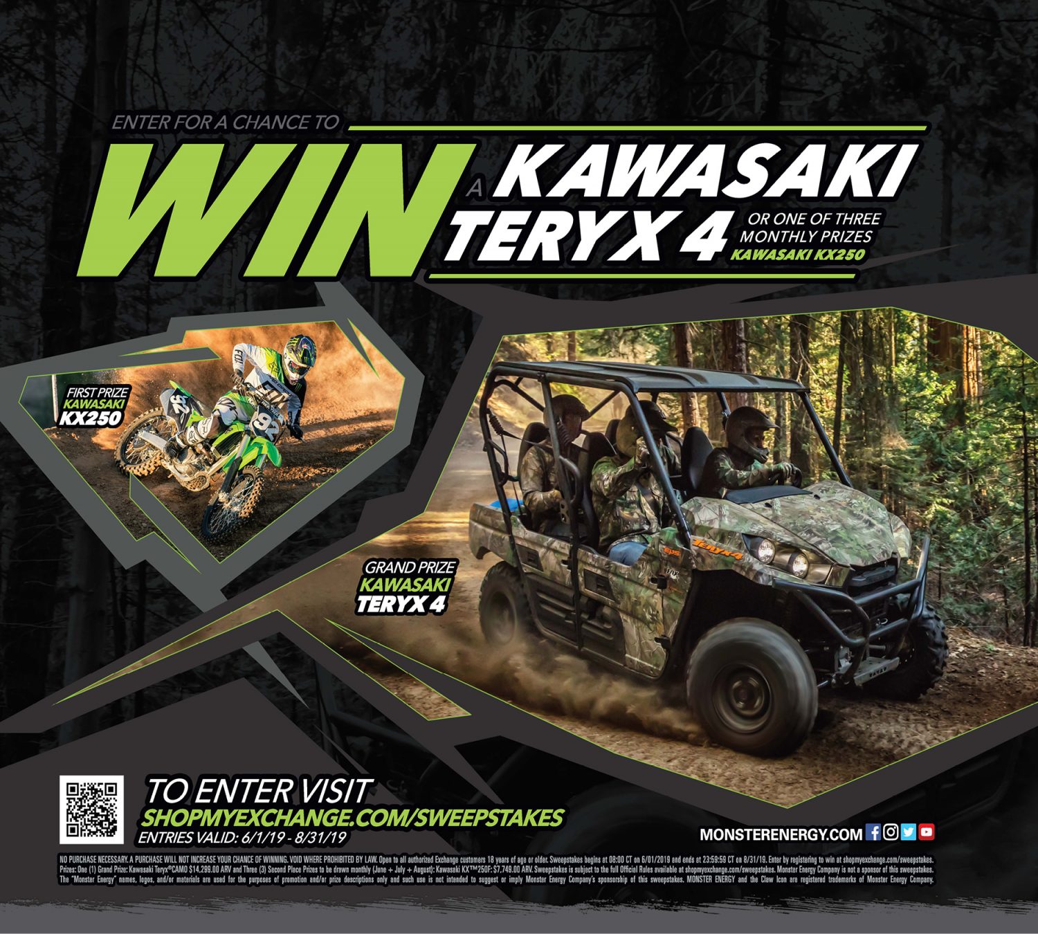 Monster Kawasaki Summer Sweepstakes