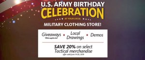 MCS/Troop Store Army Birthday Event