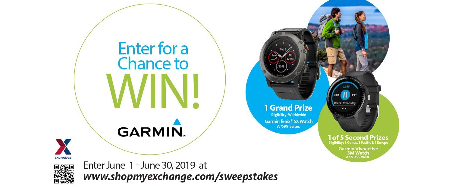 June Garmin Sweepstakes