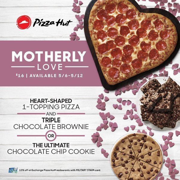 Mother's Day Pizza Hut