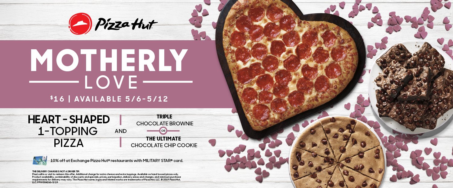 Mother's Day Pizza Hut offer