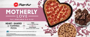 Mother's Day Pizza Hut offer