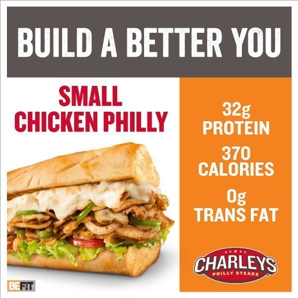 Charleys Build a Better You Chicken Philly