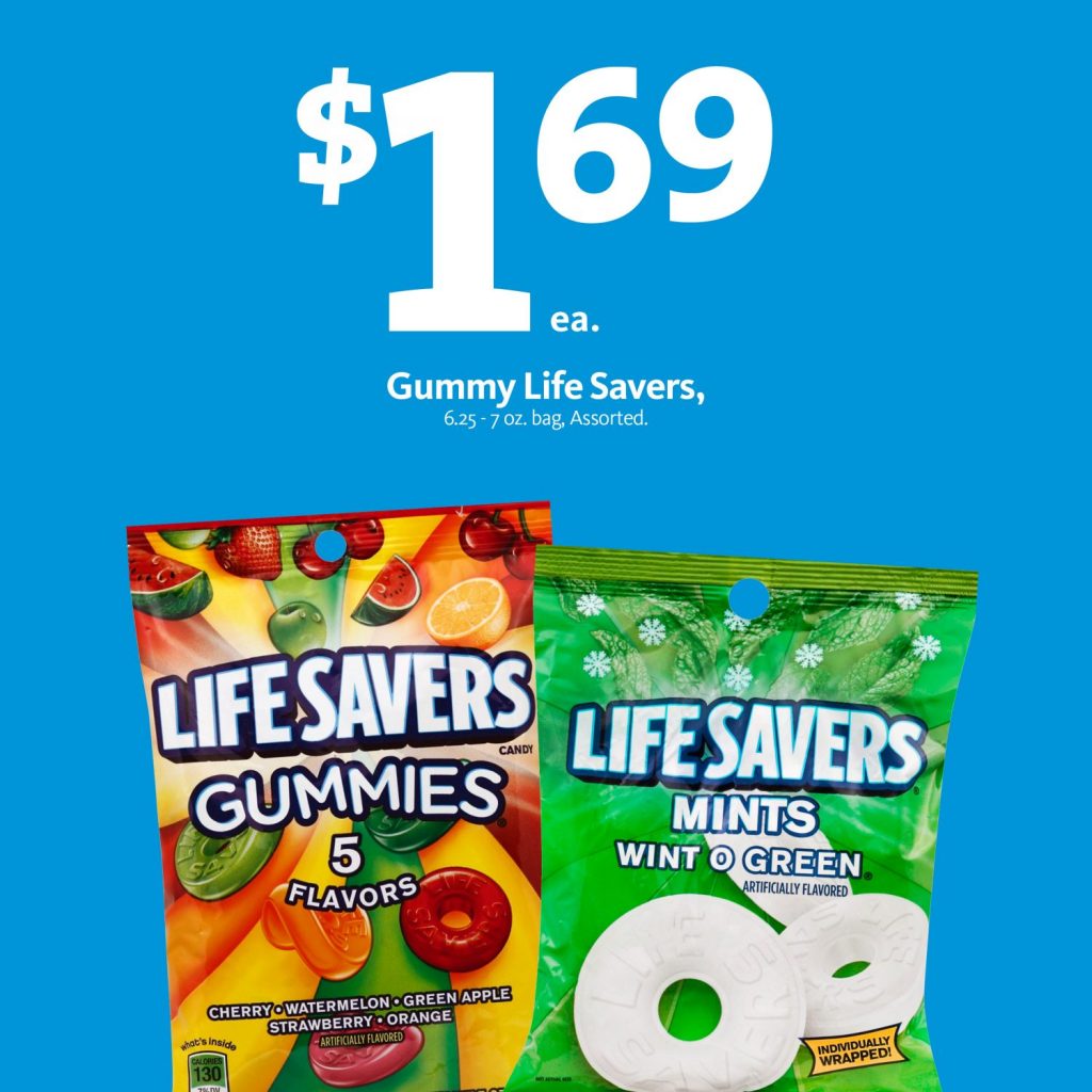 Express - Life Savers $1.69