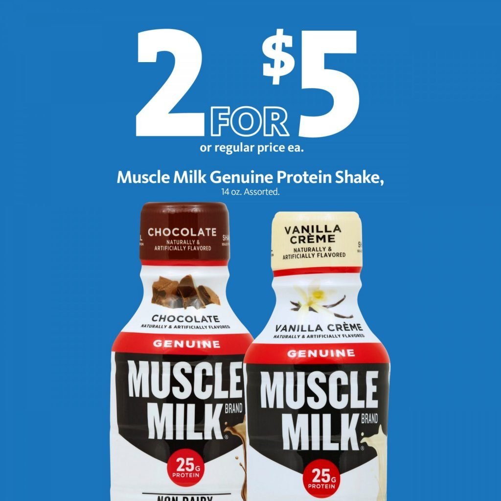 Express - Muscle Milk 2/$5