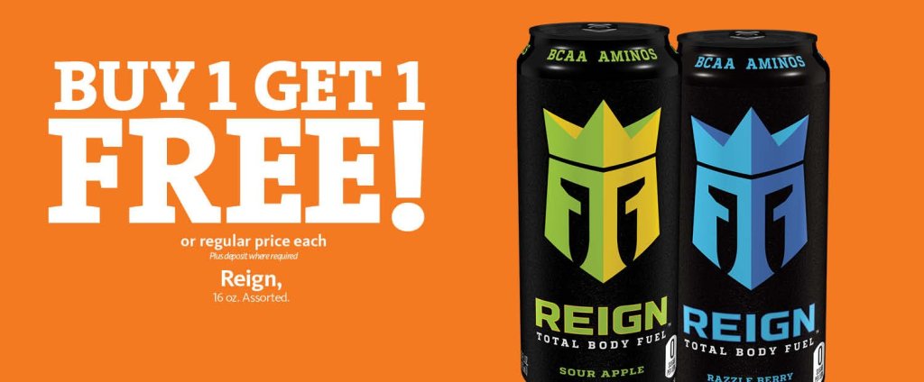 Express BOGO Free Reign Total Body Fuel Beverage