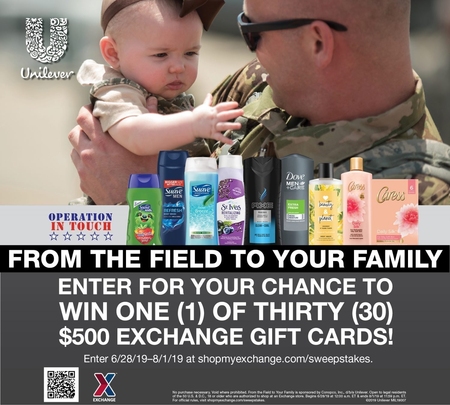 Unilever Field to Family Sweepstakes