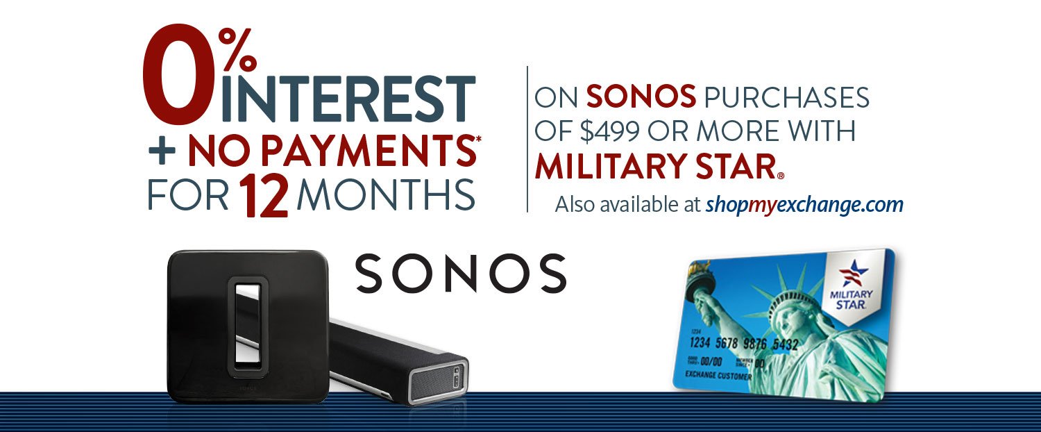 Sonos 0% Finance Deal