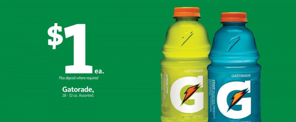 Express: Gatorade $1.00