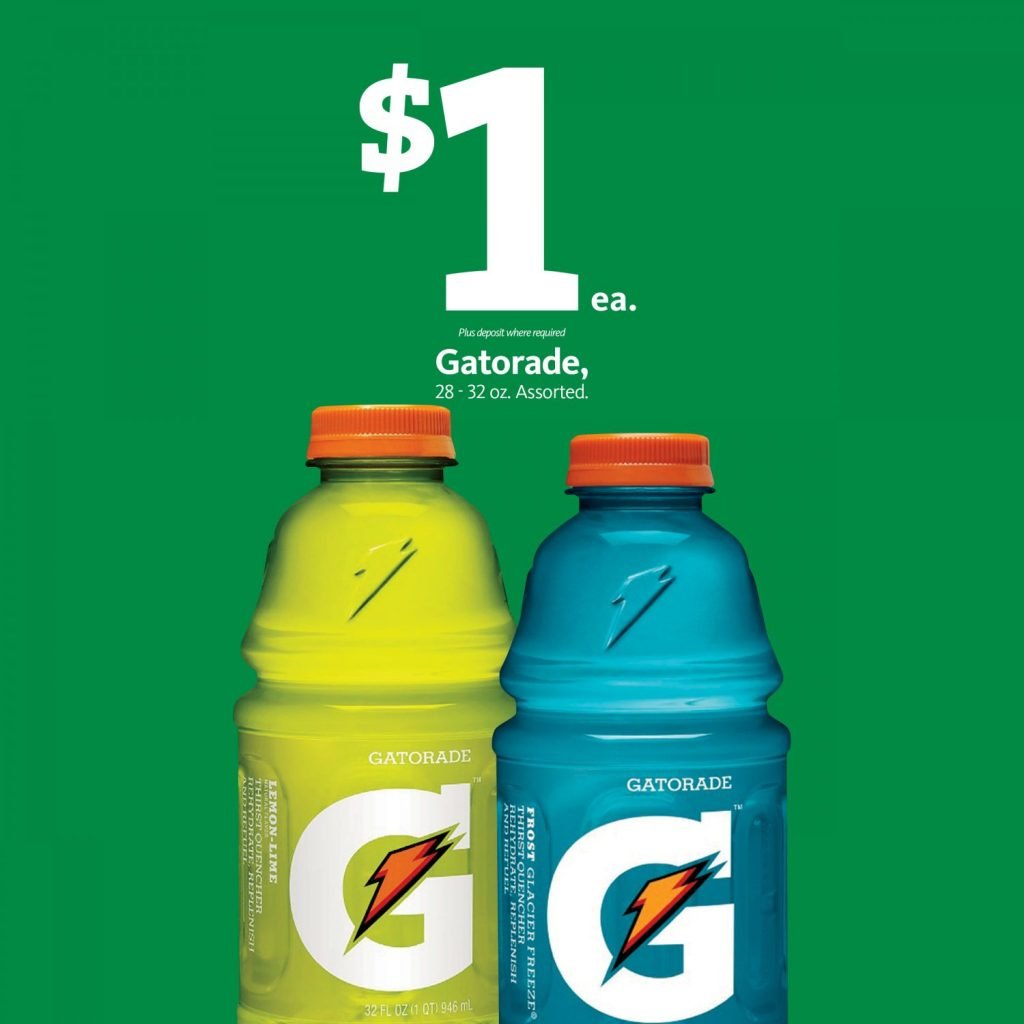 Express - Gatorade $1.00