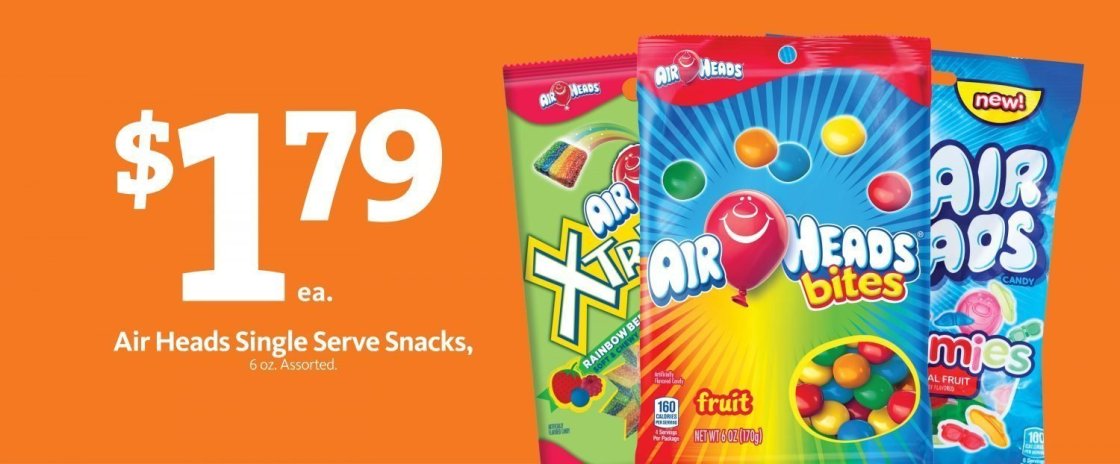 Express: Airheads $1.79