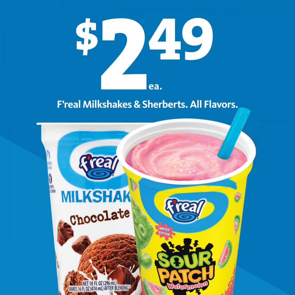 Express - F'real Shakes $2.49