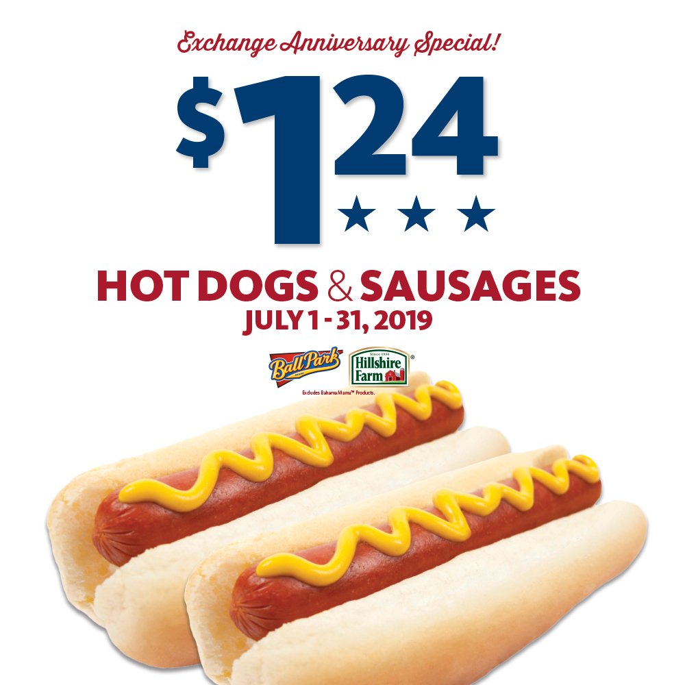 Express -Ball Park Hot Dogs and Hillshire Smoked Sausage $1.24