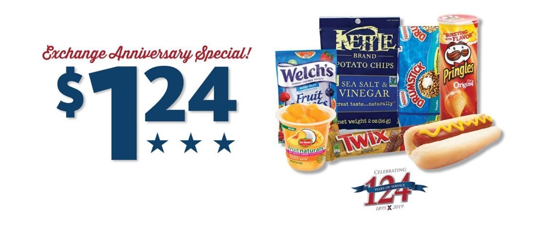 Express – Specials for $1.24