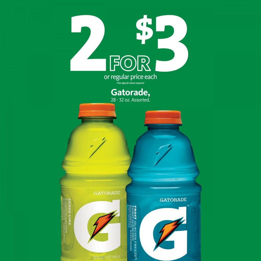 Express - Gatorade 2/$3 