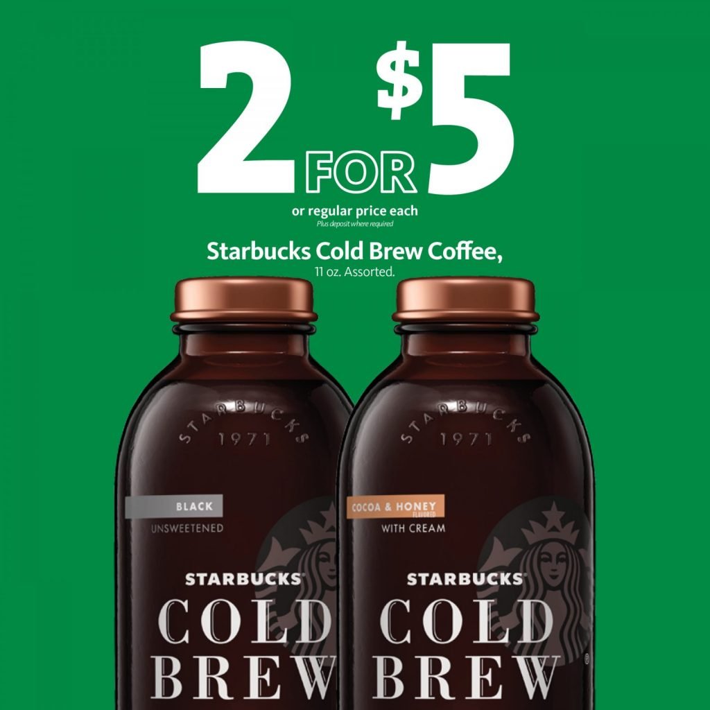 Express - Starbucks Cold Brew 2/$5 