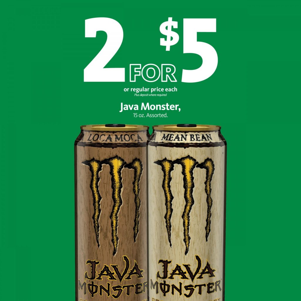 Express - Java Monster 2/$5