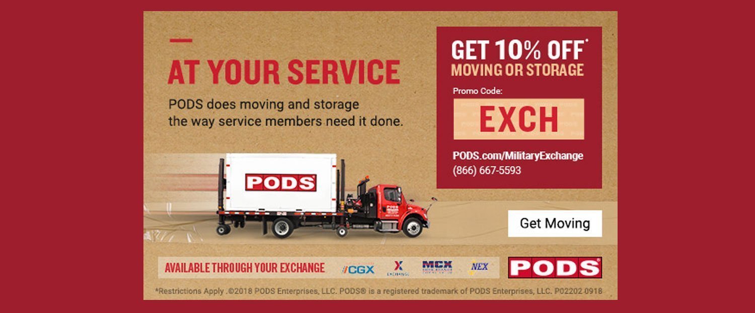 PODS 10% Off Promotion PODS 10% Off Promotion
