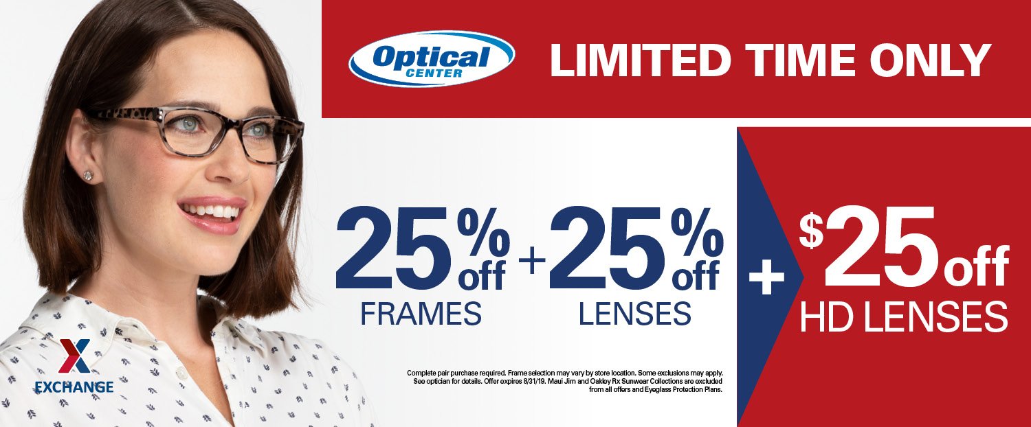 Optical Center August Promotion