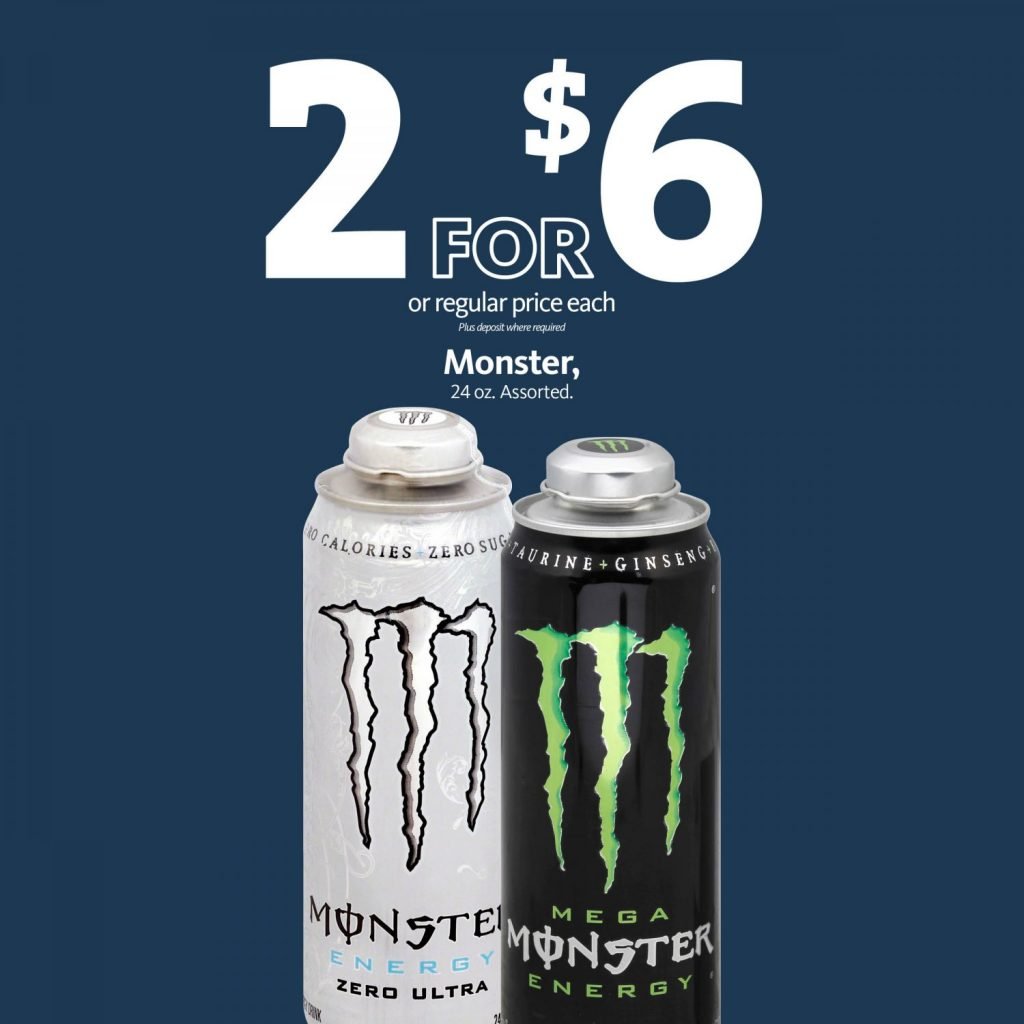 EXPRESS -  Monster Energy Drink 2/$6