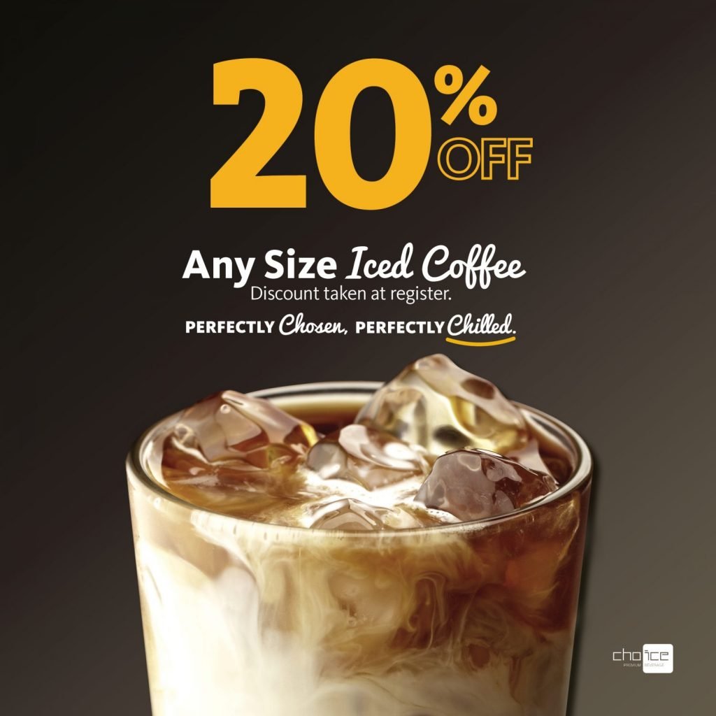 EXPRESS - Save 20% on Iced Coffee 