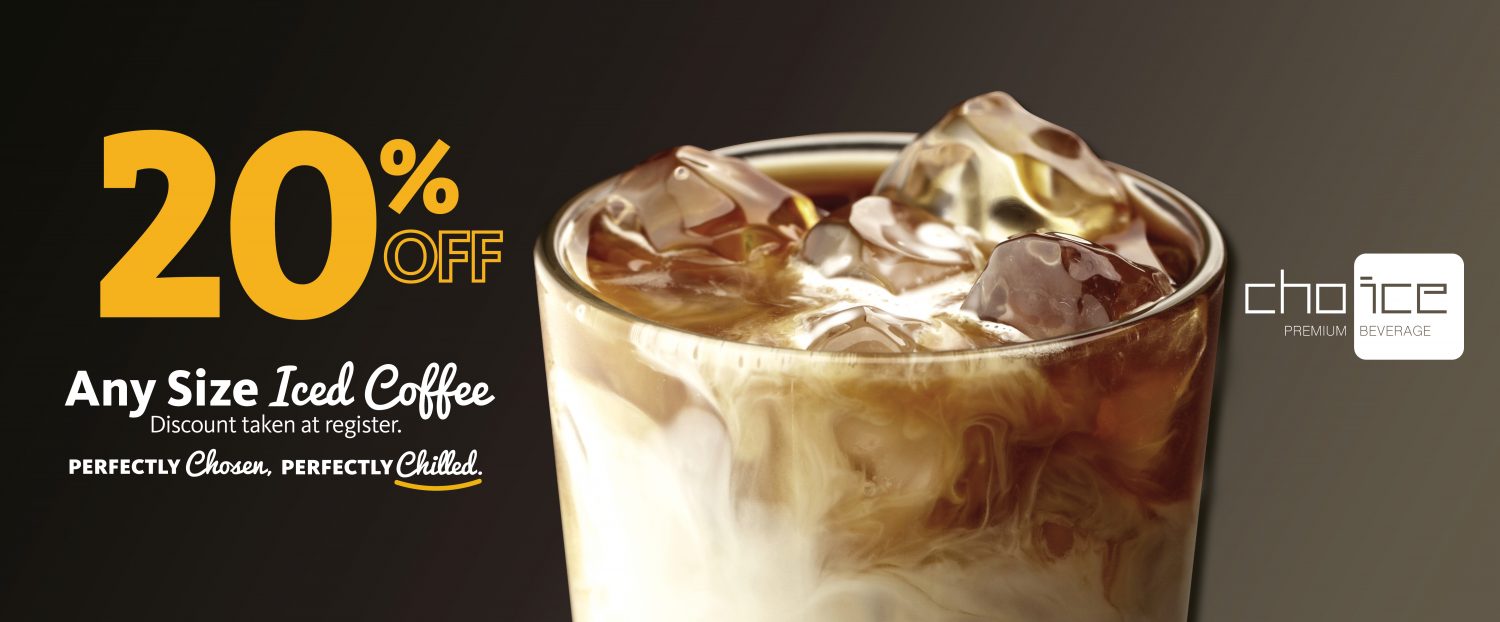 EXPRESS - Save 20% on Iced Coffee