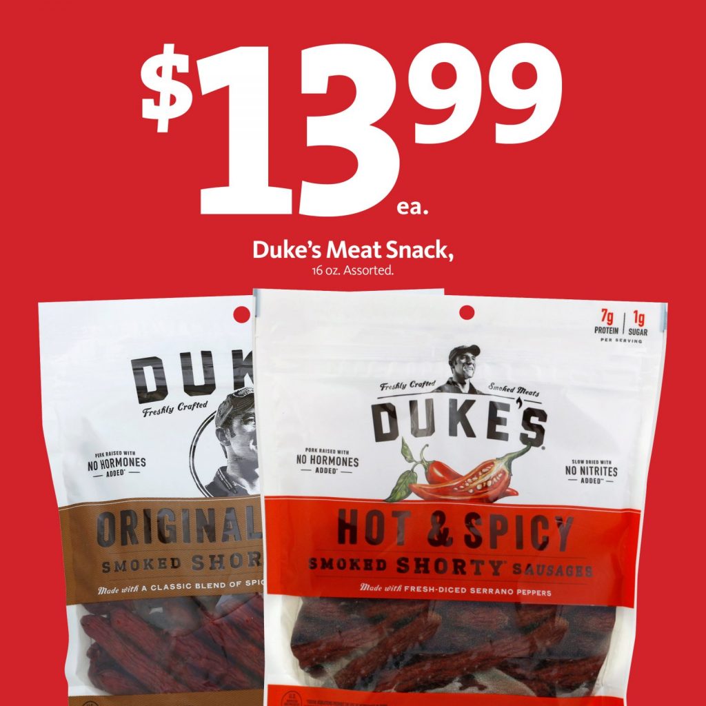 EXPRESS - Duke's Meat Snacks $13.99 