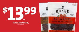 EXPRESS - Duke's Meat Snacks $13.99