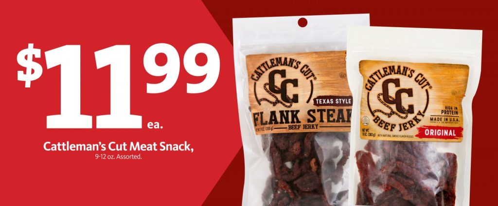 Express – Cattleman’s Beef Jerky $11.99