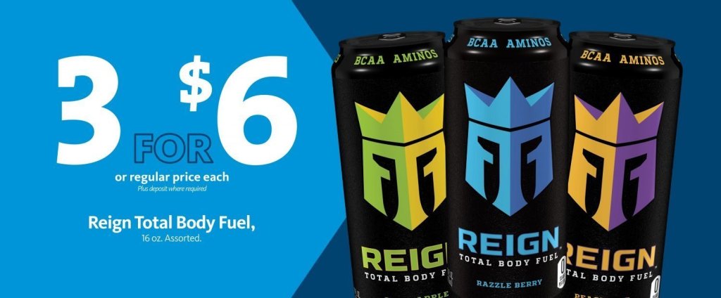 Express – Reign Total Body Fuel 3/$6