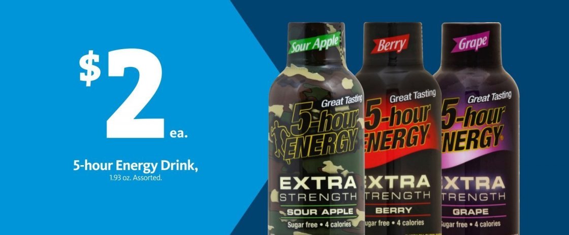 Express – 5-Hour Energy $2