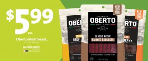 Express - Oberto Specialty Meats $5.99