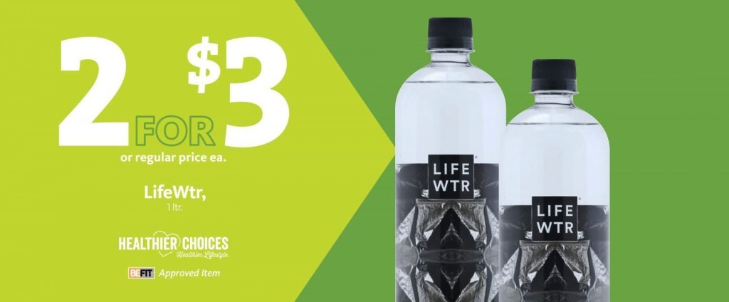 Express – LIFEWTR 2/$3